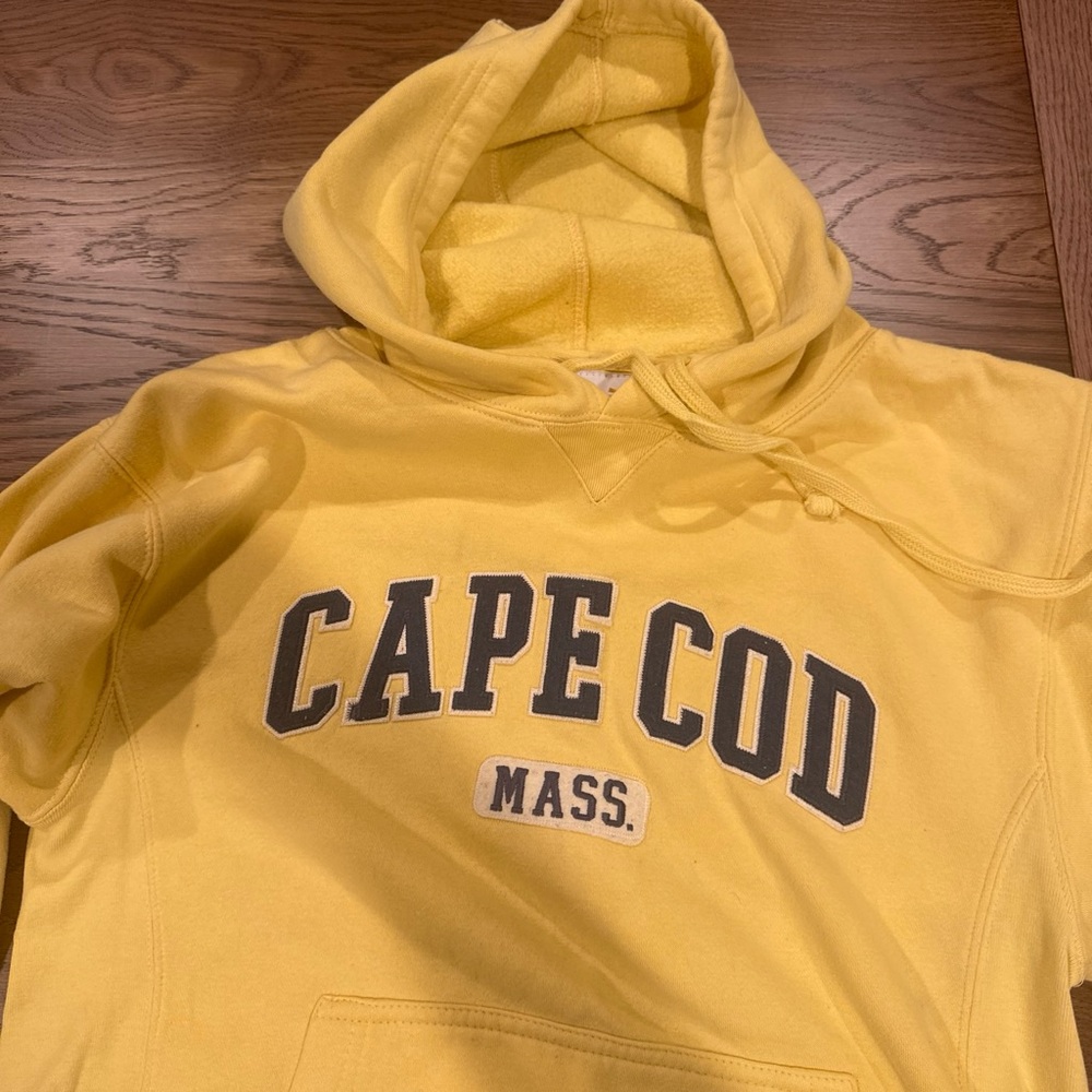 Yellow Cape Cod hoodie